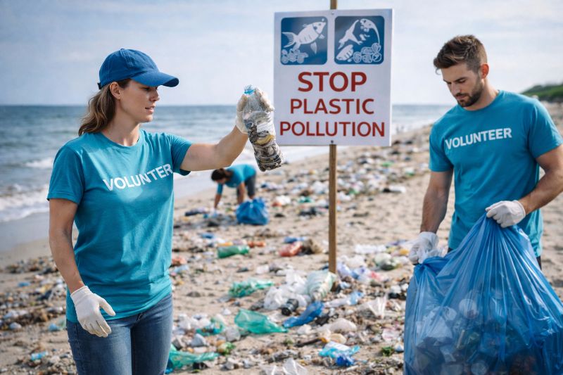 Efforts to Fight Plastic Pollution and Create a Sustainable Life