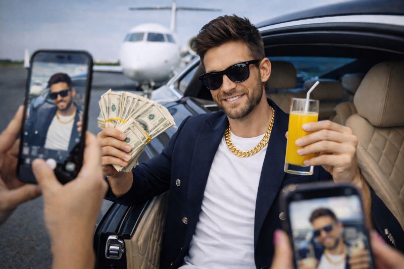 Lifestyle of Celebrities: Showcasing Wealth to Gain Followers